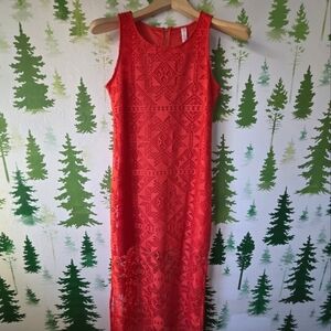 Xhilaration Maxi Lace Dress